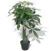 Árbol De La Fortuna Artificial Con Macetero 85 Cm Verde