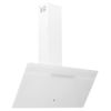 Campana Extractora Pared Acero Y Vidrio Templado Blanco 90 Cm