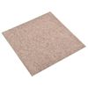 Baldosas De Suelo De Moqueta 20 Uds 5 M² 50x50 Cm Beige