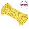 Cuerda De Barco Polipropileno Amarillo 3 Mm 500 M