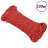 Cuerda De Barco Polipropileno Rojo 4 Mm 500 M