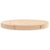 Tablero De Mesa Redondo Madera Maciza De Pino Ø40x3 Cm