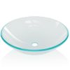 Lavabo Vidrio Templado Transparente 42 Cm