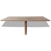 Mesa Plegable De Pared Color Roble 100x60 Cm