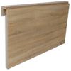 Mesa Plegable De Pared Color Roble 100x60 Cm