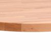 Tablero Redondo De Madera Maciza De Haya Ø80x4 Cm