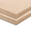 Láminas De Mdf Rectangulares 2 Unidades 120x60 Cm 12 Mm