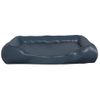 Cama Para Perros De Cuero Sintético Azul Oscuro 80x68x23 Cm