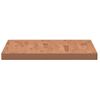 Tablero Rectangular De Madera Maciza De Haya 100x60x4 Cm