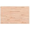 Tablero Rectangular De Madera Maciza De Haya 100x60x2,5 Cm