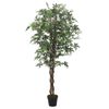 Arce Artificial Con 224 Hojas Verde 80 Cm