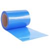 Tira De Cortina Para Puertas Pvc Azul 300x2,6 Mm 10 M