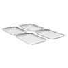 Bandejas Gastronorm 4 Unidades Gn 1/1 20 Mm Acero Inoxidable