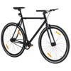 Bicicleta De Piñón Fijo Negro 700c 55 Cm