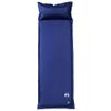 Colchón De Camping Autoinflable Con Almohada 1 Persona Azul