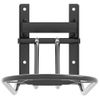 Soporte De Silla Montura De Pared Plegable Hierro Negro