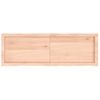 Tablero De Mesa Madera Maciza Borde Natural 140x60x(2-6) Cm