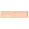 Tablero De Mesa Madera Maciza Borde Natural 160x40x(2-6) Cm