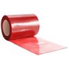 Tira De Cortina Para Puertas Pvc Rojo 300x2,6 Mm 25 M