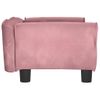 Cama Para Perros De Terciopelo Rosa 70x45x30 Cm