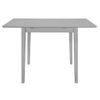 Juego De Muebles De Comedor 5 Piezas Mdf Gris