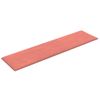 Paneles De Pared 12 Uds Terciopelo Rosa 60x15 Cm 1,08 M²