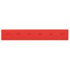 Paneles De Pared 12 Uds Cuero Sintético Rojo 90x15 Cm 1,62 M²