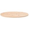 Tablero De Mesa Ovalado Madera Maciza De Pino 80x40x2,5 Cm