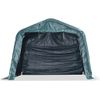 Carpa Para Ganado Desmontable Pvc Verde Oscuro 550g/m² 3,3x3,2m