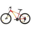 Bicicleta Montaña 21 Velocidades 27,5 Pulgadas Rueda 38 Cm Rojo