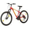 Bicicleta Montaña 21 Velocidades 27,5 Pulgadas Rueda 38 Cm Rojo