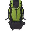 Mochila De Senderismo Xxl Negro Y Verde 75 L