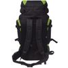 Mochila De Senderismo Xxl Negro Y Verde 75 L