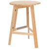 Mesa De Bar Plegable De Madera De Abeto 78 Cm