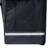 Bolsa Doble Para Bicicleta Alforja Impermeable 35 L Negra