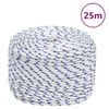 Cuerda De Barco Polipropileno Blanco 6 Mm 25 M