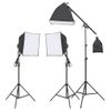 Kit De Estudio Fotográfico Con Set De Luces Y Fondo