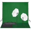 Kit De Estudio Fotográfico Con Set De Luces Y Fondo