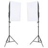 Kit De Estudio Fotográfico Con Set De Luces, Fondo Y Reflector