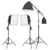 Kit De Estudio Fotográfico Con Set De Luces, Fondo Y Reflector