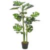 Planta Artificial Monstera Con Maceta 100 Cm Verde