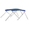 Toldo Bimini De 3 Arcos Azul 183x180x137 Cm