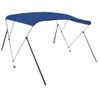 Toldo Bimini De 3 Arcos Azul 183x180x137 Cm