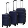 Set Trolley Maleta Rígida Tres Uds. Azul