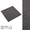 Baldosas De Suelo De Moqueta 20 Uds 5m² 50x50cm Gris Antracita