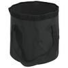 Cubos Plegables 2 Unidades Pvc Negro 20 L