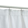 Cortinas Opacas Con Ganchos 2 Piezas Blanco Crudo 140x175 Cm