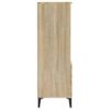 Aparador Alto Madera Contrachapada Roble Sonoma 40x36x110 Cm