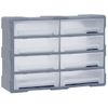 Organizador Multicajones Con 8 Cajones Grandes 52x16x37 Cm