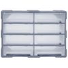 Organizador Multicajones Con 8 Cajones Grandes 52x16x37 Cm